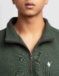 Vincent Irish Green Zipper Sweatshirt (6)