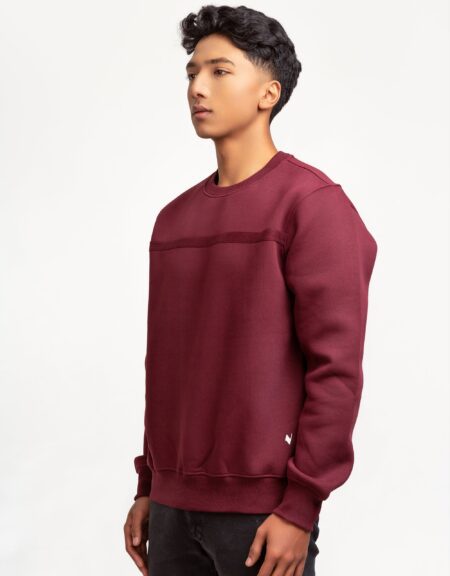 Vincent Wine Line Sweatshirt