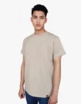 vincent honey front plain tshirt
