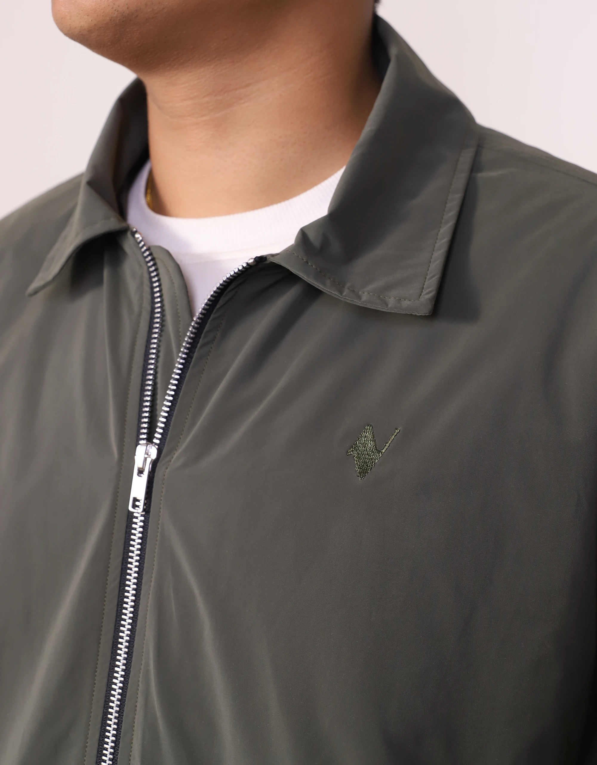 Vintage Vogue Olive Green Coach Jacket (1) Buy Vintage Vogue Olive Green Coach Jacket