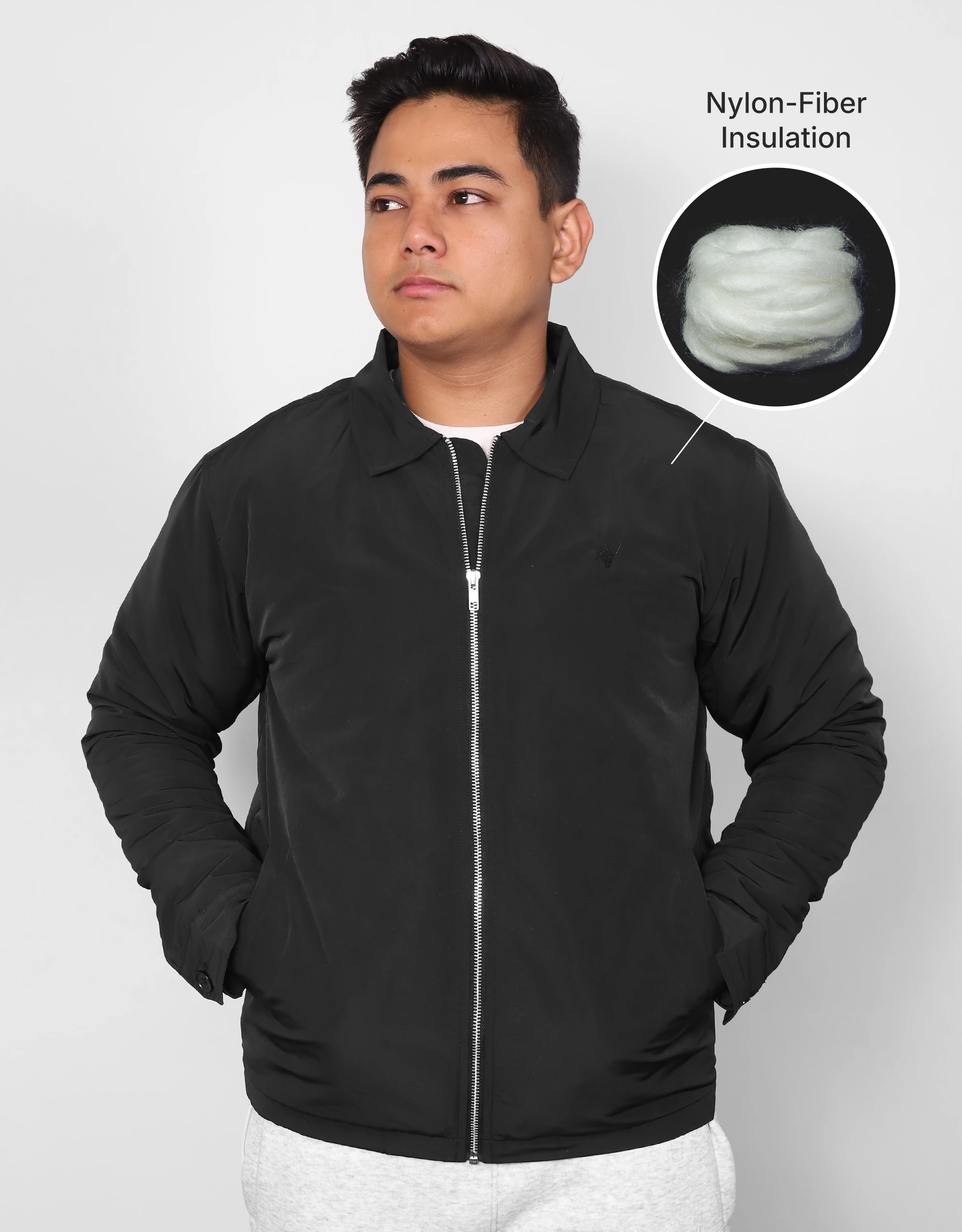vincent winter jacket black (6) Buy Vincent Black Coach Jacket