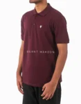 Burnt Maroon Polo T-Shirts